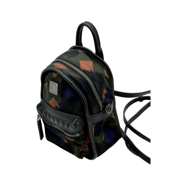 MCM Dieter Munich Lion Camo Nylon Mini Backpack/Beltbag - Picture 6 of 15